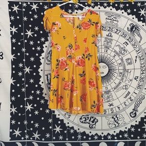 Yellow Arizona Jeans Dress-Sz Xs (EUC)